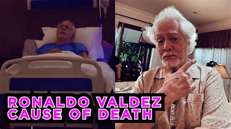 ronaldo valdez cause of death|PH show biz mourns Ronaldo Valdez’s death .